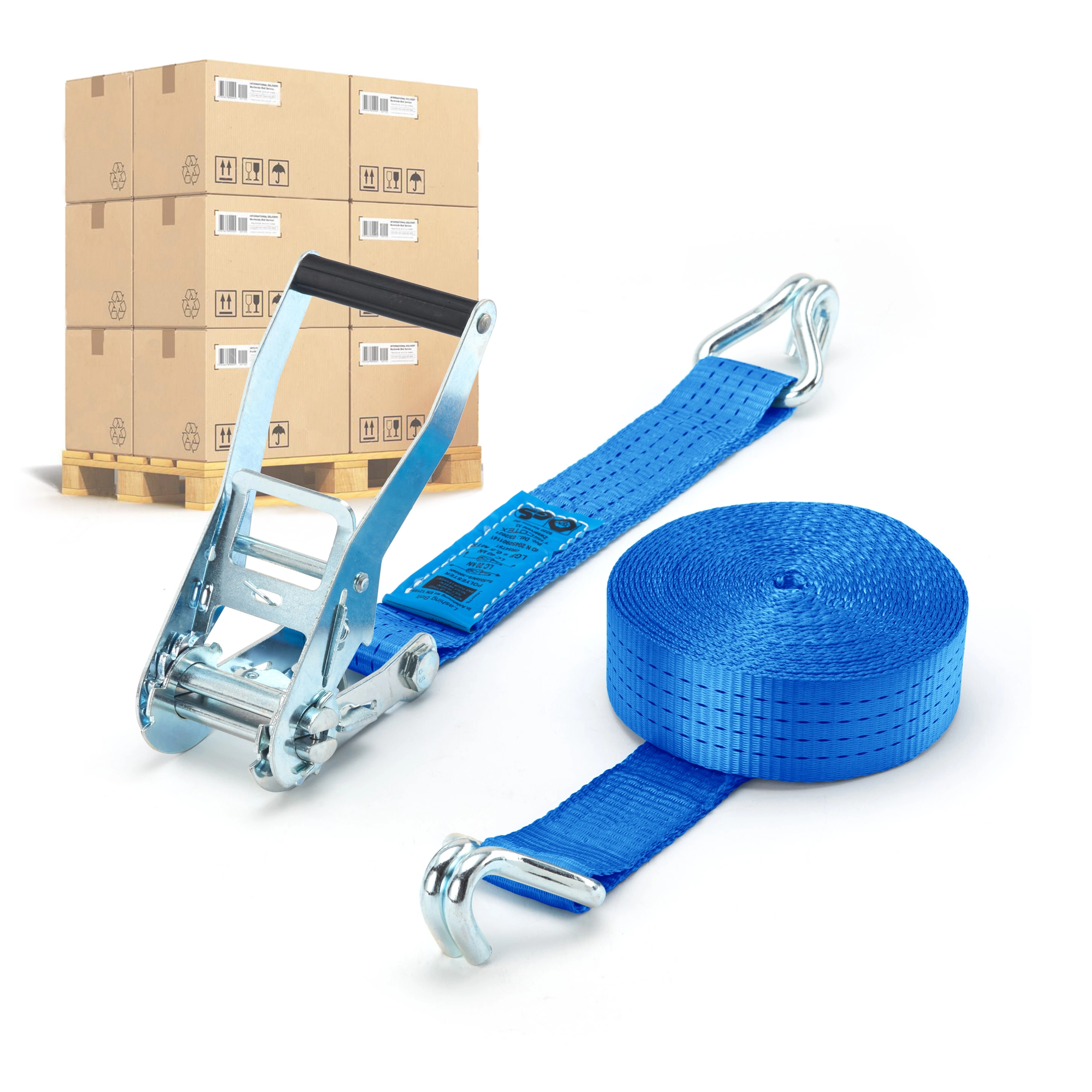 All Tie-Down Straps per Pallet