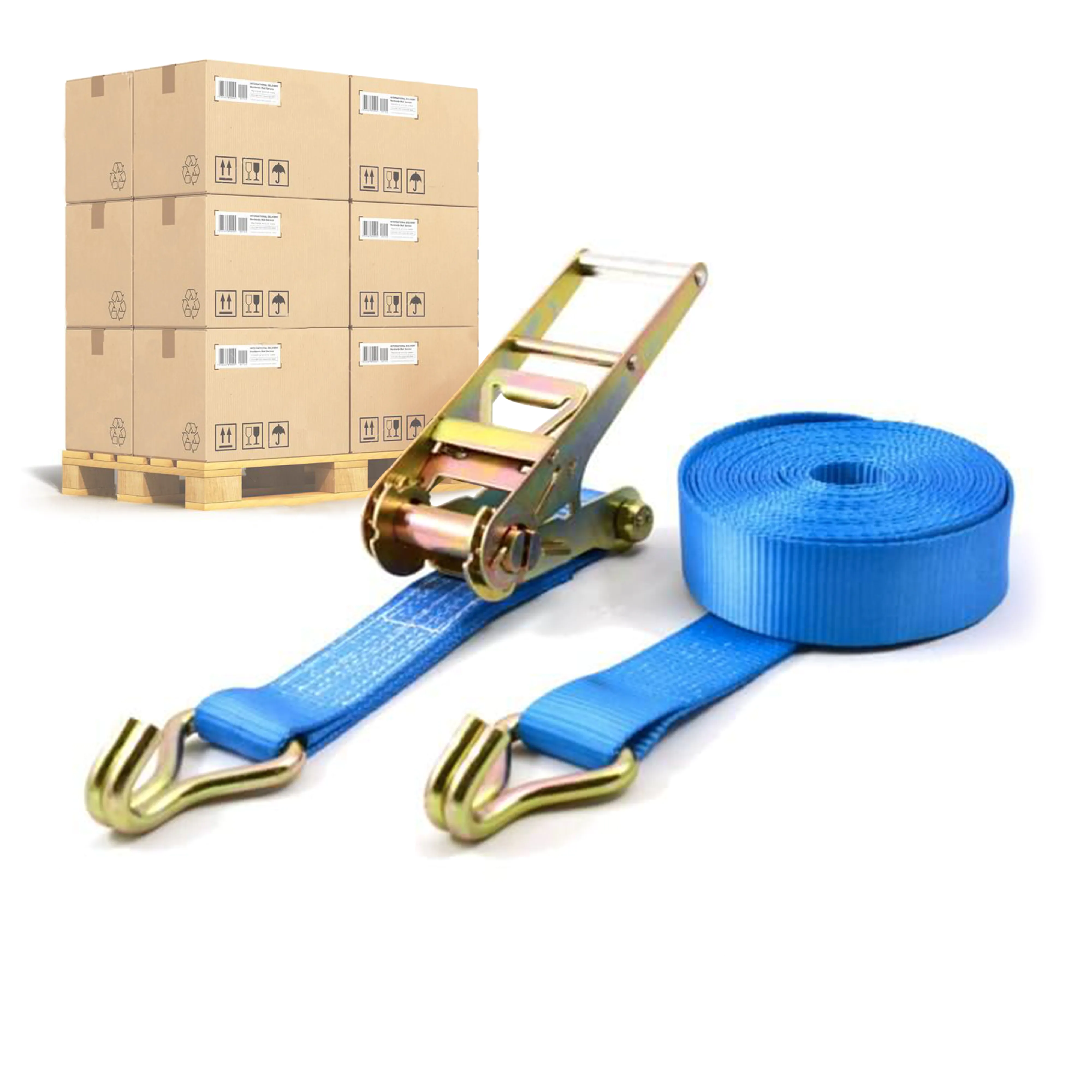 Pallet Tie-Down Straps 75mm