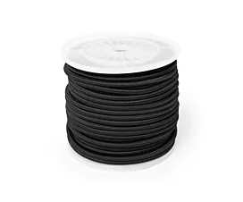 Bungee Cord - 10mm Elastic cord 10mm - 80m - Black – Standard