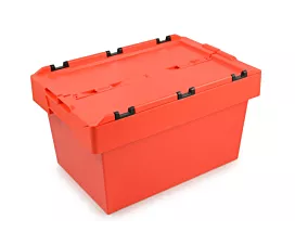 All Accessories Stackable Storage Box with Lid - 60x40x34cm – Red