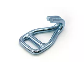 Lashing 32 mm Tie-down hook 32mm - 3,000kg - Galvanized - Welded Bar Double J-Hook