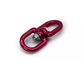 Double-Ended Swivel Eye Hook  Double Ended Swivel Eye Hook - 700kg - Forged aluminum - Pink finish