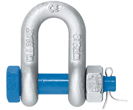 All Bow and D-Shackles Safety pin D-shackle – Standard