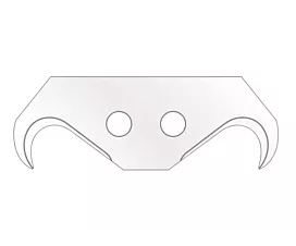 Spare Blades Mountable hook blades - Secupro625, Megasafe, Maxisafe, Secunorm 525, Profi25 - 10pcs