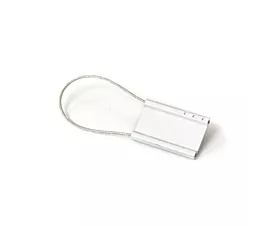 Varia Aluminum identification tag – White + extra long cord