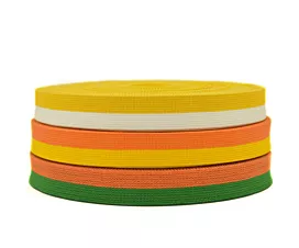 All Cotton Webbing Two-colored judo belt (50m roll)