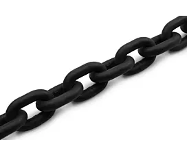 Chains per Meter Black chain 13mm - 5300kg - G8 - Standard