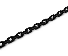 Chains per Meter Black chain 6mm - 1120kg - G8 – Standard